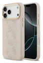 Guess 4G Stripe iPhone 17 Pro Max Hoesje MagSafe Back Cover Roze