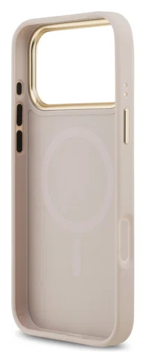 Guess 4G Stripe iPhone 17 Pro Max Hoesje MagSafe Back Cover Roze afbeelding 4