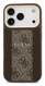 Guess 4G Stripe iPhone 17 Pro Max Hoesje MagSafe Back Cover Bruin afbeelding 2