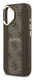 Guess 4G Stripe iPhone 17 Hoesje MagSafe Back Cover Bruin afbeelding 5