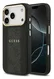 Guess 4G Stripe iPhone 17 Pro Hoesje MagSafe Back Cover Zwart