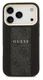 Guess 4G Stripe iPhone 17 Pro Hoesje MagSafe Back Cover Zwart afbeelding 2