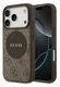 Guess 4G Circle Classic Logo iPhone 17 Pro Max Hoesje MagSafe Bruin