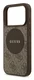 Guess 4G Circle Classic Logo iPhone 17 Pro Hoesje MagSafe Bruin afbeelding 3