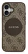 Guess 4G Circle Classic Logo iPhone 17 Hoesje MagSafe Bruin afbeelding 2