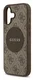 Guess 4G Circle Classic Logo iPhone 17 Hoesje MagSafe Bruin afbeelding 5