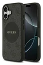 Guess 4G Circle Classic Logo iPhone 17 Hoesje MagSafe Zwart