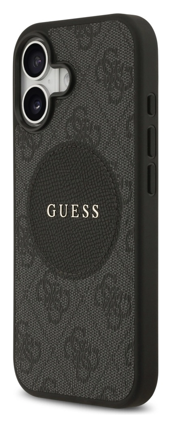 Guess 4G Circle Classic Logo iPhone 17 Hoesje MagSafe Zwart afbeelding 3