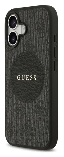 Guess 4G Circle Classic Logo iPhone 17 Hoesje MagSafe Zwart afbeelding 3