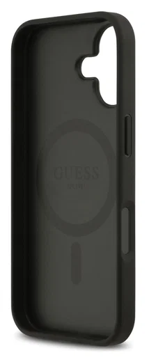 Guess 4G Circle Classic Logo iPhone 17 Hoesje MagSafe Zwart afbeelding 4