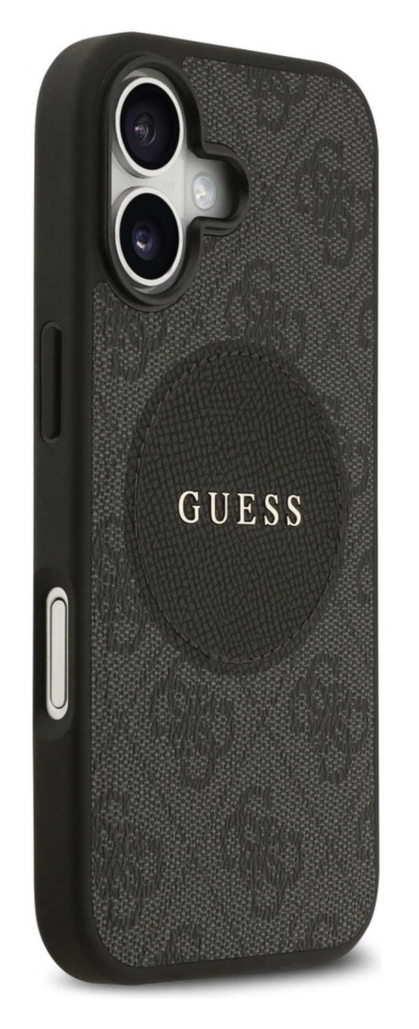 Guess 4G Circle Classic Logo iPhone 17 Hoesje MagSafe Zwart afbeelding 6