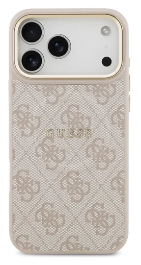 Guess 4G PU Classic Logo iPhone 17 Pro Hoesje MagSafe Roze afbeelding 2