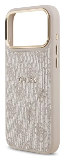 Guess 4G PU Classic Logo iPhone 17 Pro Hoesje MagSafe Roze afbeelding 3