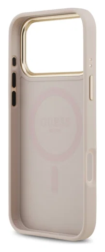 Guess 4G PU Classic Logo iPhone 17 Pro Hoesje MagSafe Roze afbeelding 4