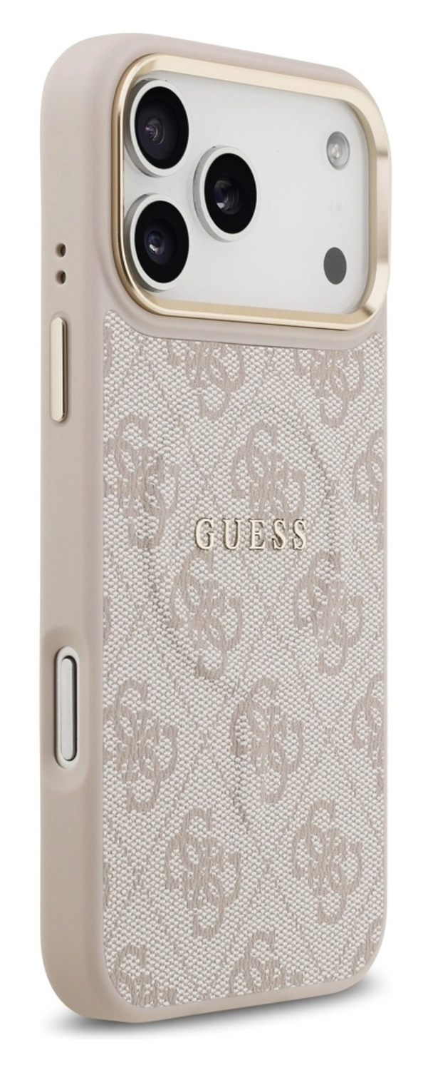 Guess 4G PU Classic Logo iPhone 17 Pro Hoesje MagSafe Roze afbeelding 5