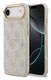 Guess 4G PU Classic Logo iPhone Air Hoesje MagSafe Back Cover Roze