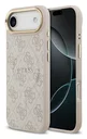 Guess 4G PU Classic Logo iPhone Air Hoesje MagSafe Back Cover Roze