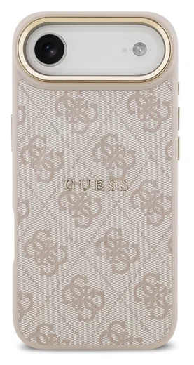 Guess 4G PU Classic Logo iPhone Air Hoesje MagSafe Back Cover Roze afbeelding 2