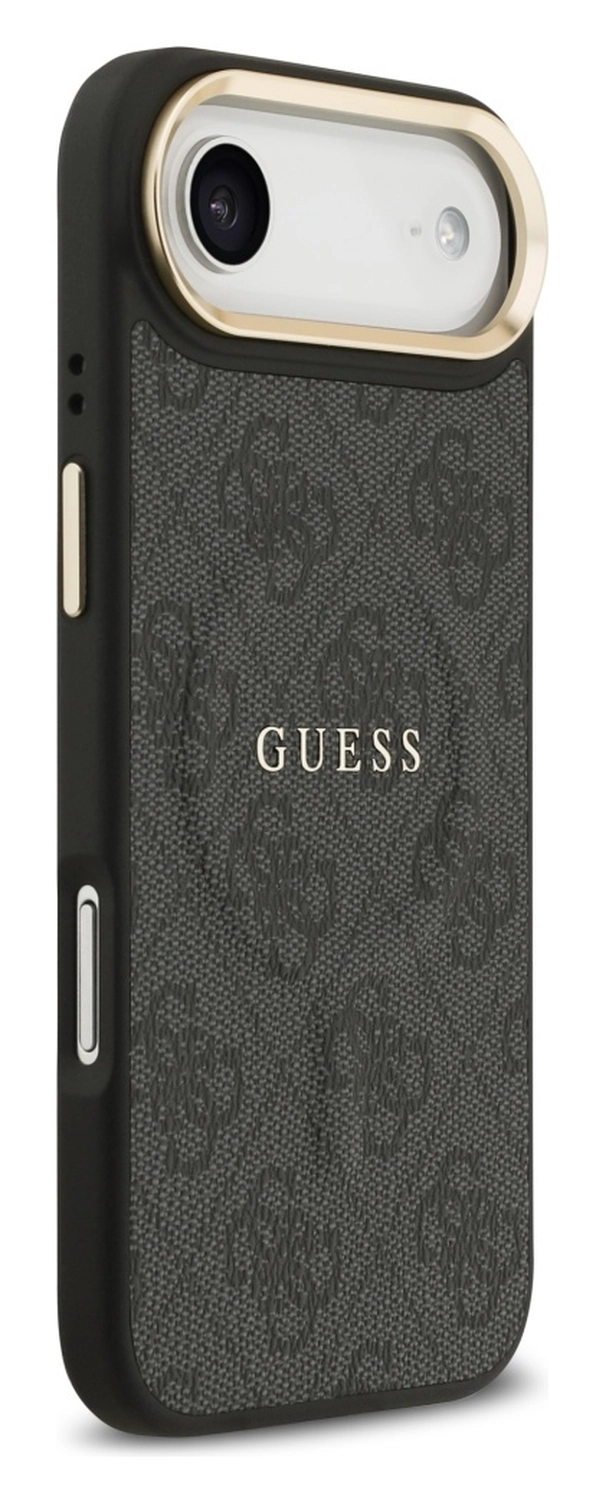 Guess 4G PU Classic Logo iPhone Air Hoesje MagSafe Back Cover Zwart afbeelding 5