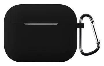 Apple AirPods Pro 3 Hoesje Dun Siliconen Case Zwart