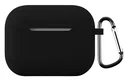 Apple AirPods Pro 3 Hoesje Dun Siliconen Case Zwart