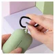 Apple AirPods Pro 3 Hoesje Dun Siliconen Case Khaki afbeelding 4