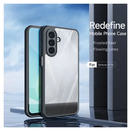 Dux Ducis Aimo Samsung Galaxy A17 Hoesje Back Cover Zwart afbeelding 3