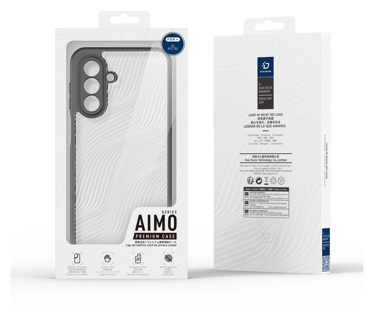 Dux Ducis Aimo Samsung Galaxy A17 Hoesje Back Cover Zwart afbeelding 8