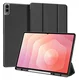 Dux Ducis Domo Samsung Galaxy Tab S11 Ultra Hoes Tri-Fold Book Case Zwart afbeelding 1