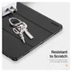 Dux Ducis Domo Samsung Galaxy Tab S11 Ultra Hoes Tri-Fold Book Case Zwart afbeelding 5