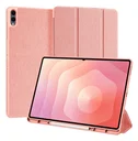 Dux Ducis Domo Samsung Galaxy Tab S11 Ultra Hoes Tri-Fold Book Case Roze