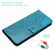 Xiaomi 15T Hoesje Mandala Book Case met Pasjeshouder Blauw afbeelding 6