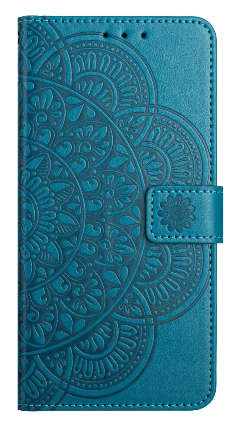 Xiaomi 15T Hoesje Mandala Book Case met Pasjeshouder Blauw afbeelding 7