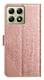 Xiaomi 15T Hoesje Mandala Book Case met Pasjeshouder Roze Goud afbeelding 8
