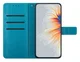 Xiaomi 15T Pro Hoesje Mandala Book Case met Pasjeshouder Blauw afbeelding 2