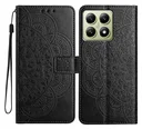 Xiaomi 15T Pro Hoesje Mandala Book Case met Pasjeshouder Zwart