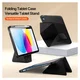Dux Ducis Vers iPad 11 (2025) / 10.9 (2022) Hoes Book Case Zwart afbeelding 4