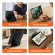 Dux Ducis Vers iPad 11 (2025) / 10.9 (2022) Hoes Book Case Zwart afbeelding 6