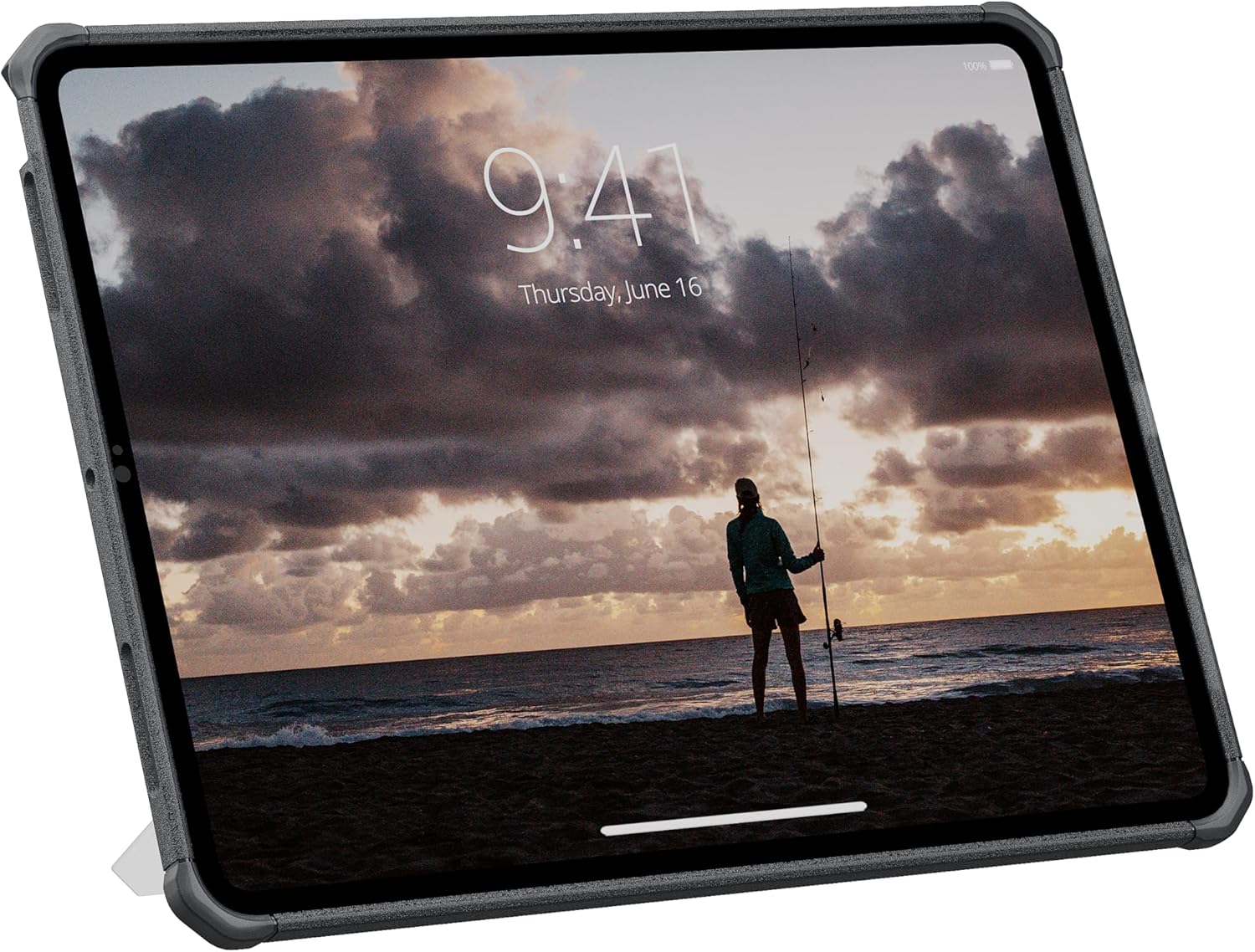 UAG Scout+ Apple iPad Pro 13 (2024/2025) Hoes met Standaard Grijs afbeelding 8