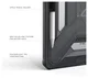 Urban Armor Gear Scout Apple iPad 11 (2025) Hoesje Back Cover Ash afbeelding 4