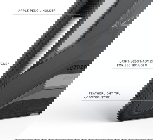 UAG Scout+ Apple iPad Pro 11 (2021/2022) Hoes met Standaard Grijs afbeelding 5