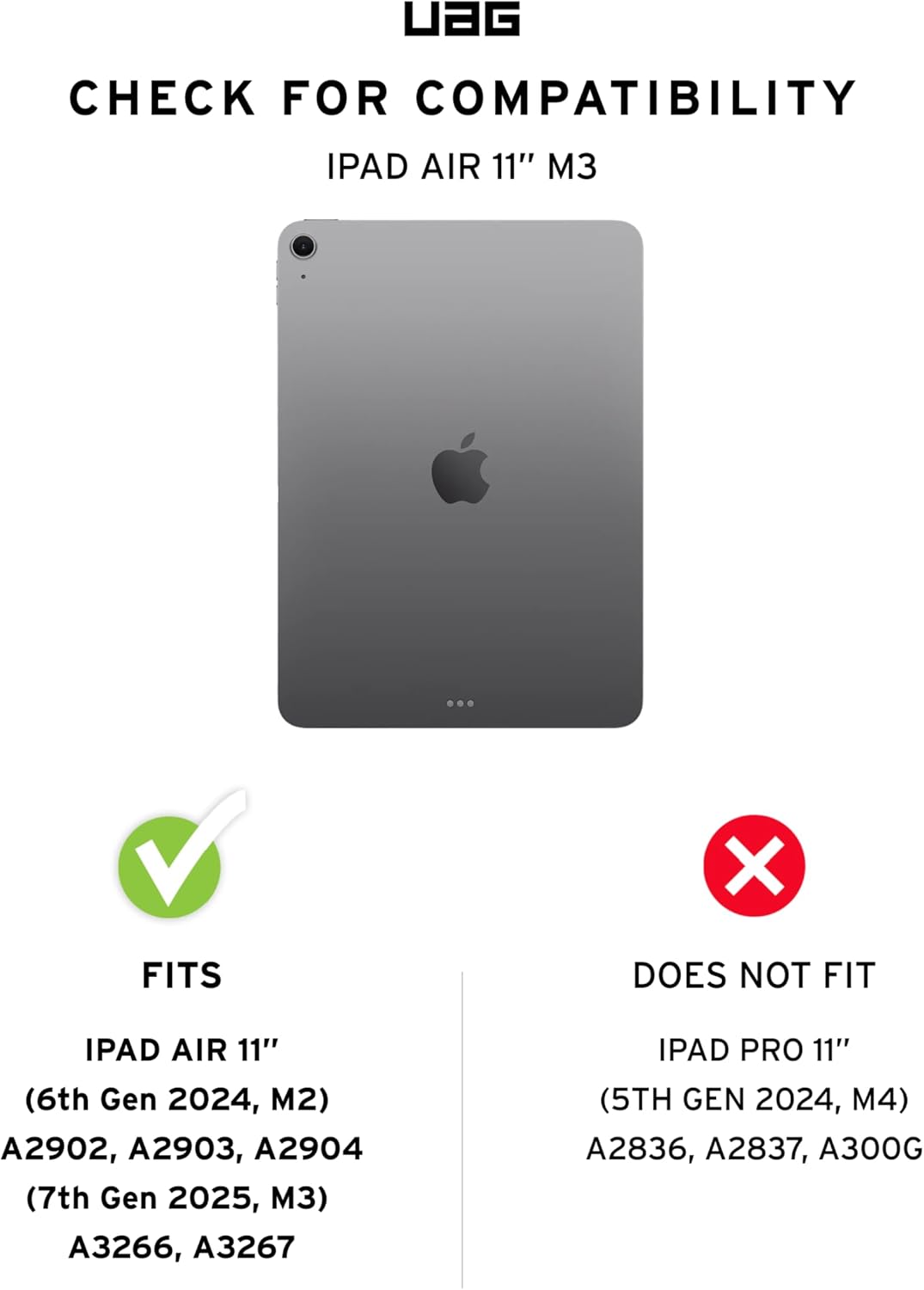 UAG Scout+ Apple iPad Air 11 (2024/2025) Hoes met Standaard Grijs afbeelding 6