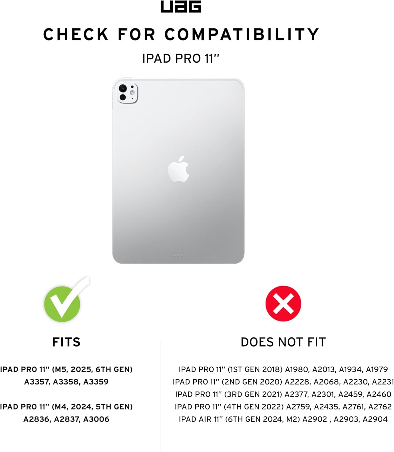 UAG Scout+ Apple iPad Pro 11 (2024/2025) Hoes met Standaard Zwart afbeelding 6