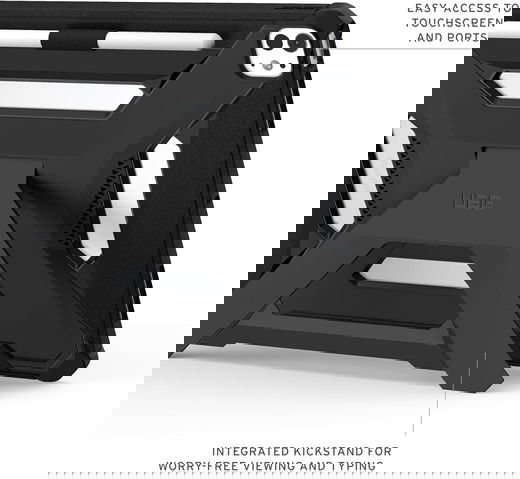 UAG Scout+ Apple iPad Pro 13 (2024/2025) Hoes met Standaard Zwart afbeelding 5