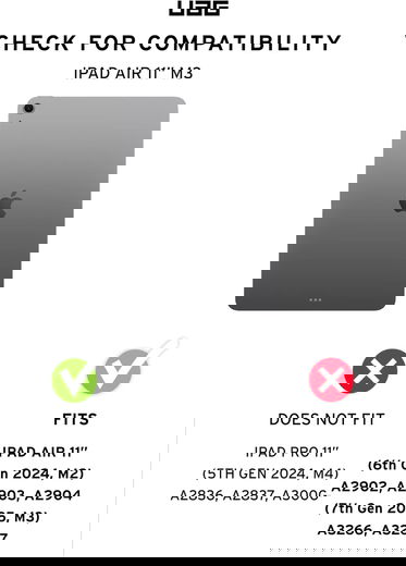 UAG Scout+ Apple iPad Air 11 (2024/2025) Hoes met Standaard Zwart afbeelding 2