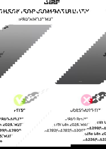 UAG Scout+ Apple iPad Air 13 (2024/2025) Hoes met Standaard Zwart afbeelding 2