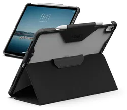 UAG Plyo LT iPad Air 13 (2024/2025) Hoes Book Case Transparant Zwart afbeelding