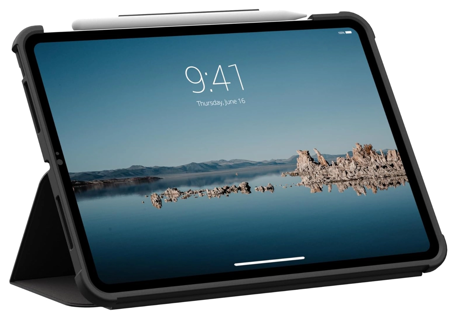 UAG Plyo LT iPad Pro 11 (2024/2025) Hoes Book Case Transparant Zwart afbeelding 14