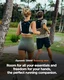 Spigen Dynamic Shield Running Vest Hardloopvest M‑L Zwart afbeelding 3