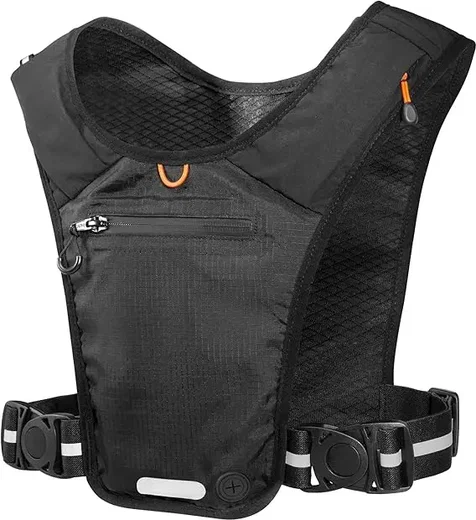 Spigen Dynamic Shield Running Vest Hardloopvest M‑L Zwart afbeelding 1